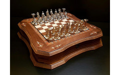 Шахматы "Легион" орех антик