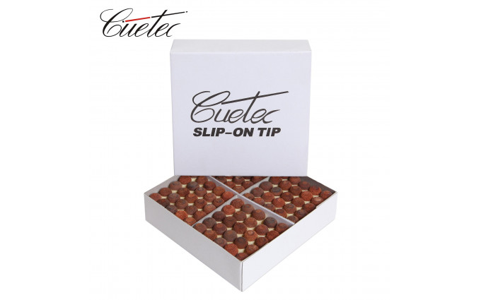 Колпачок для кия Cuetec Slip-On Tip ø12мм 100шт. Колпачок для кия Cuetec Slip-On Tip ø12мм 100шт.