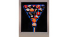 Постер Balls in Blue 76×60см