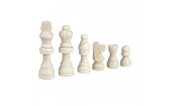 Шахматные фигуры деревянные с подложкой Partida 6,4 см
