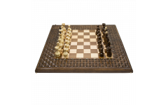 Шахматы + нарды резные "Армянский Орнамент" 60 Haleyan