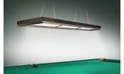 Лампа Evolution 3 секции ПВХ (ширина 600) (Пленка ПВХ Шелк Зебрано,фурнитура бронза)