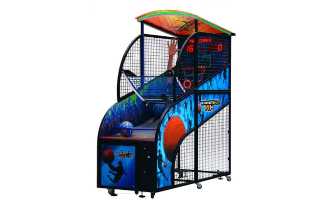 Интерактивный автомат баскетбол "Basketball" 270/250 x 246 x 100 cm, (жетоноприемник)