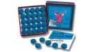 Коробка наклеек для кия "Elk Master" 12 мм (50 шт)