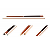 Кий / пирамида 2-pc "Supernova Enjoy" (граб, черный граб, шелковое дерево), с удлинителем